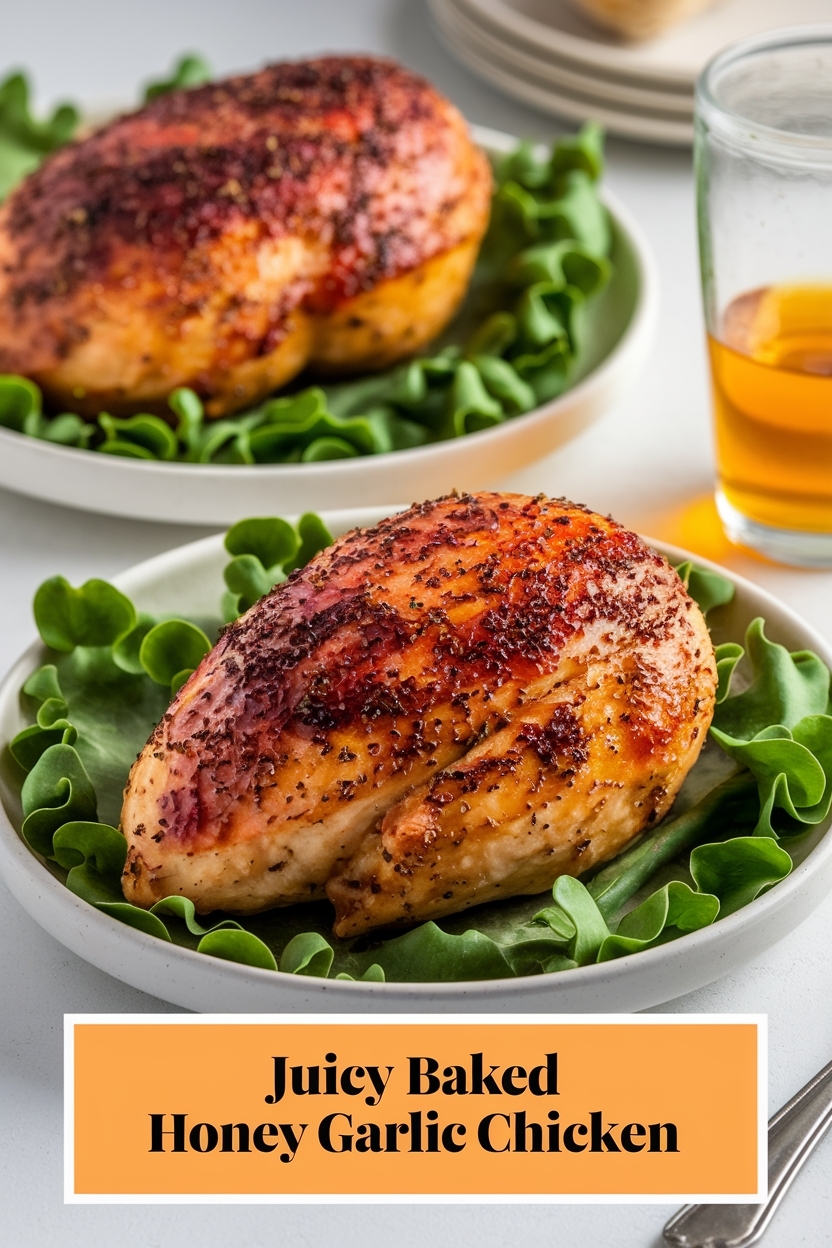 baked honey garlic chicken