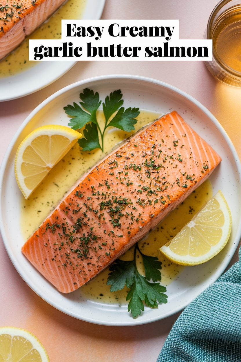 bright studio photo of creamy garlic but