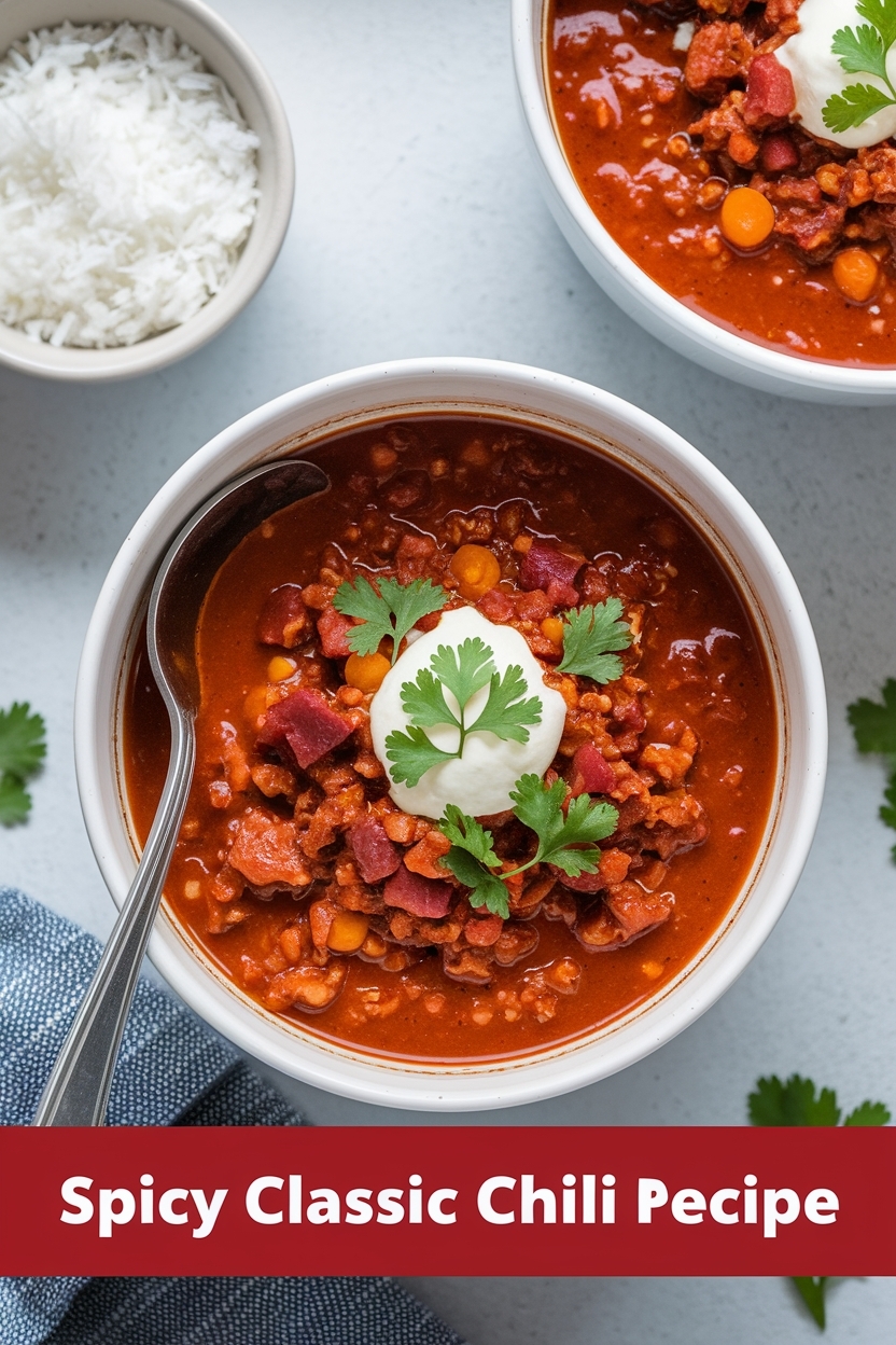 classic chili recipe
