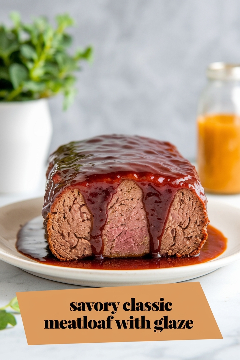 classic meatloaf with glaze