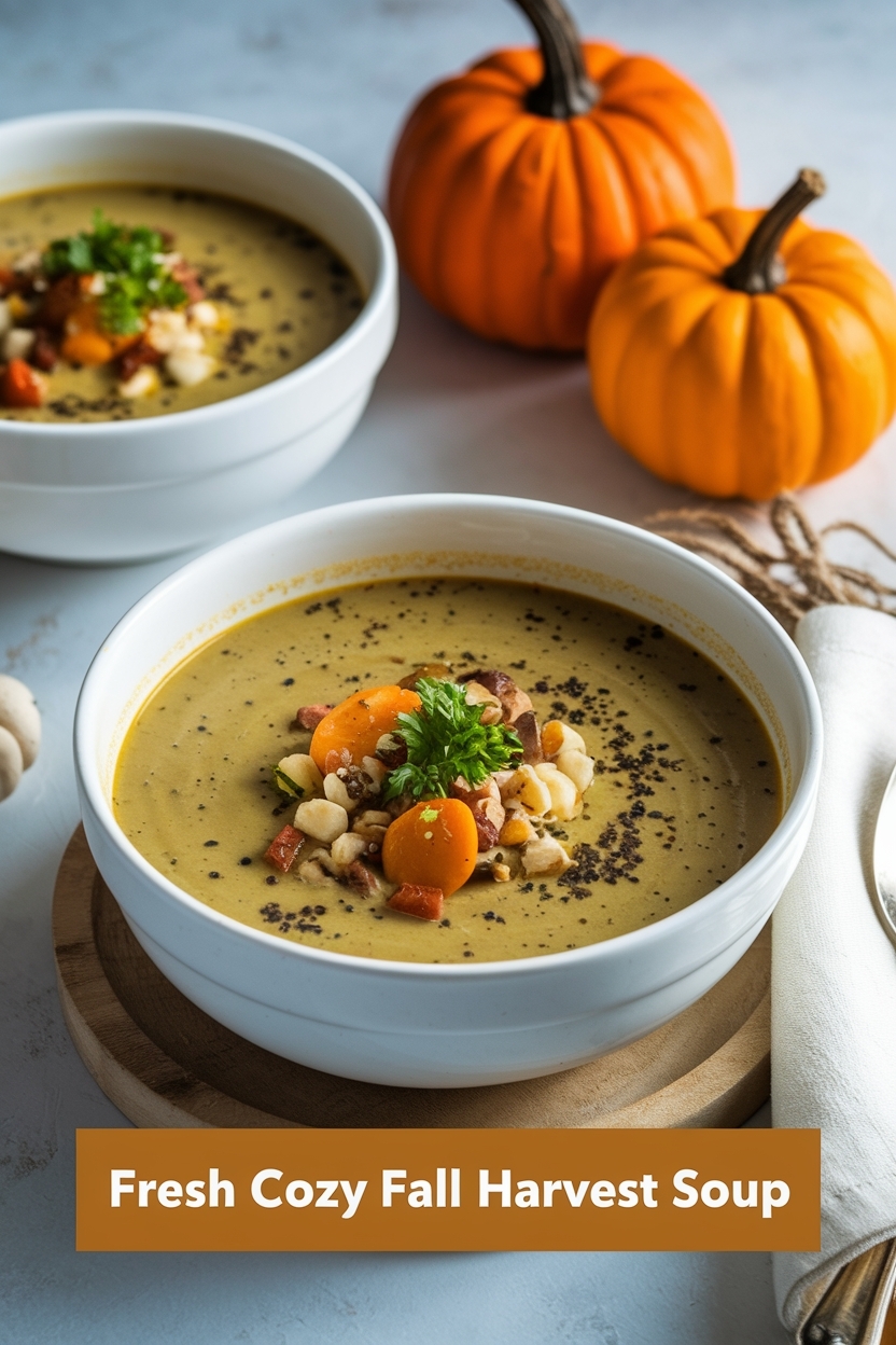 cozy fall harvest soup