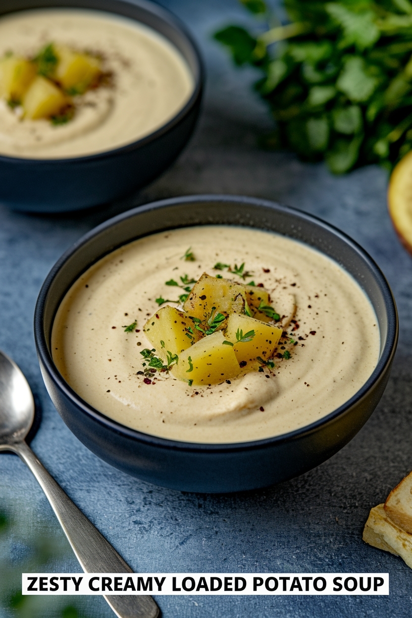 creamy loaded potato soup