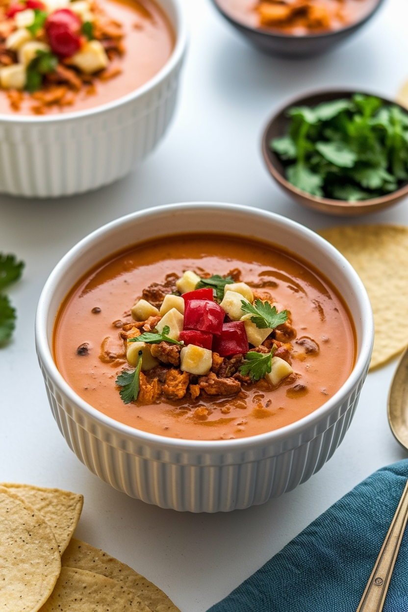 creamy taco soup