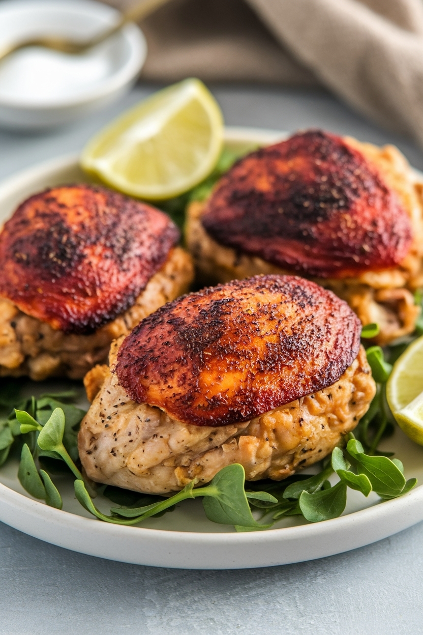 crispy baked chicken thighs