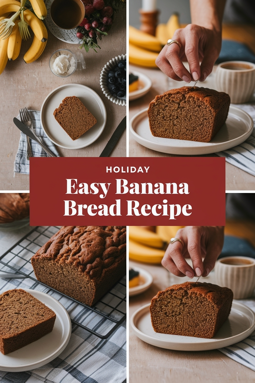 easy banana bread recipe