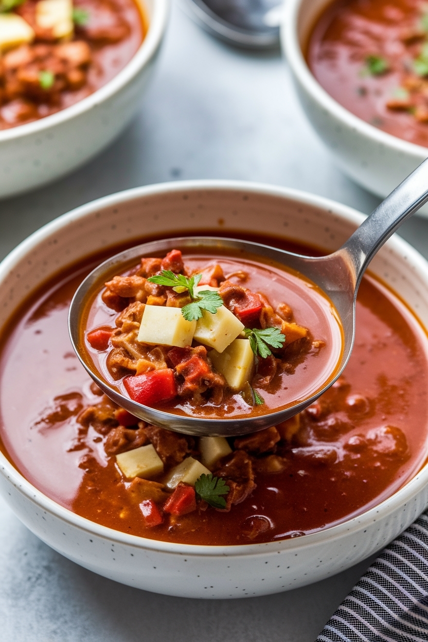 easy weeknight lasagna soup
