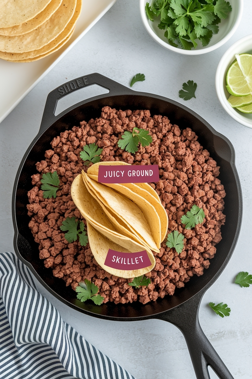 ground beef taco skillet