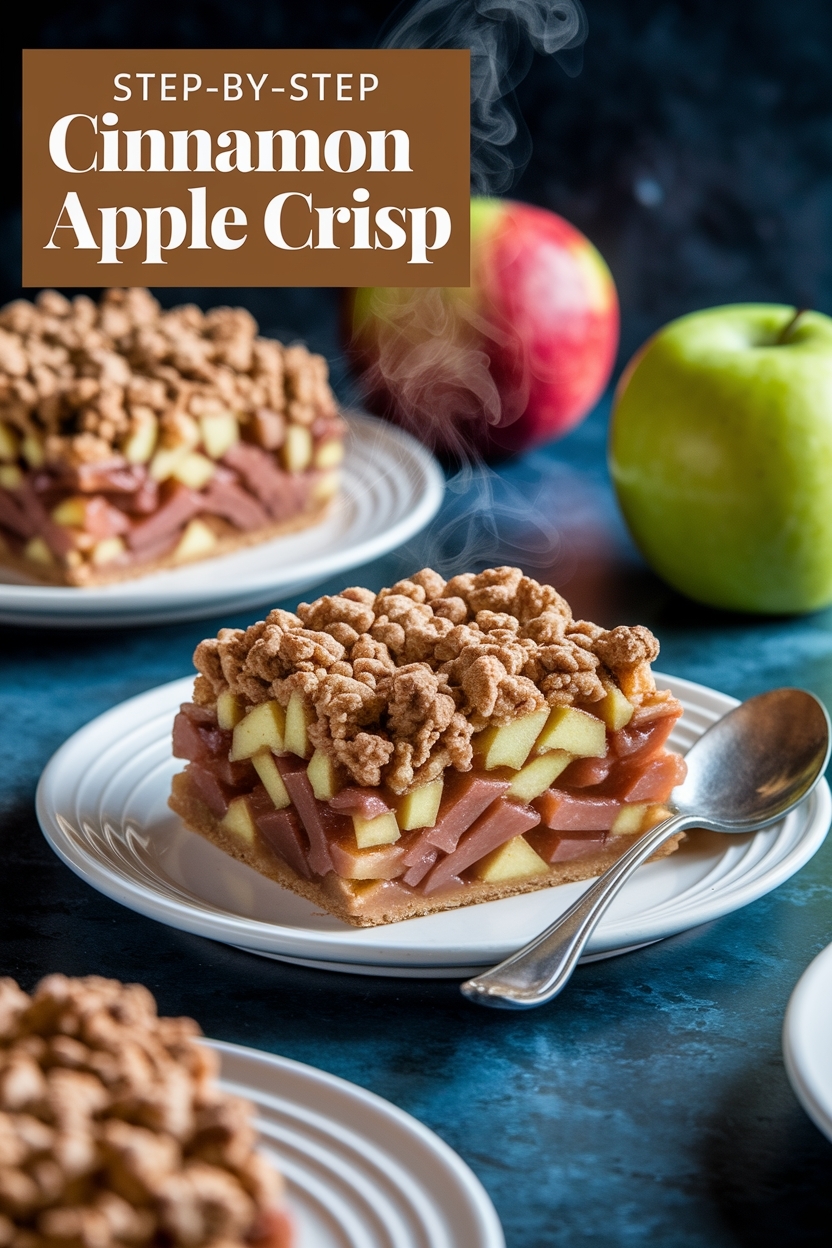 cinnamon apple crisp