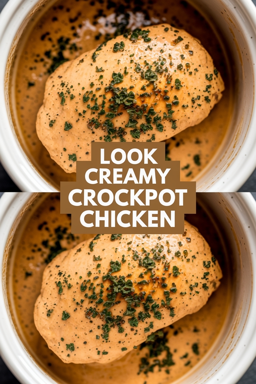 creamy crockpot chicken