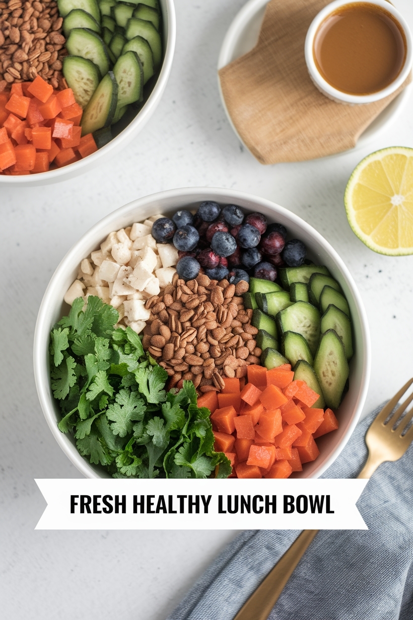 healthy lunch bowl