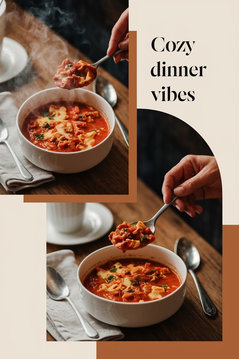 hearty italian lasagna soup