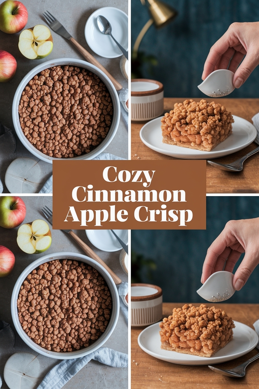 cinnamon apple crisp - Extra Photo