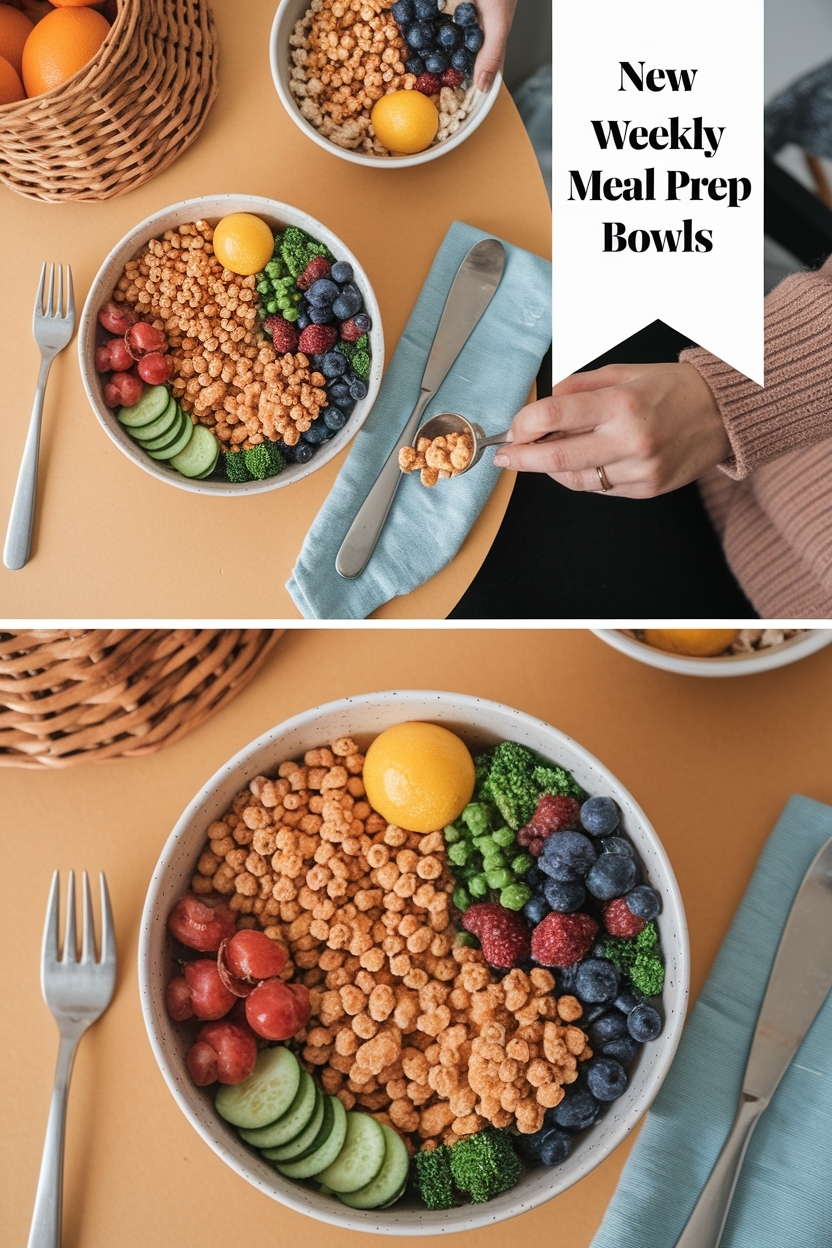 weekly meal prep bowls - Extra Photo