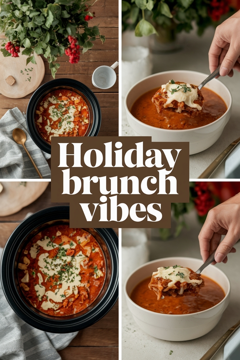 crockpot lasagna soup - Extra Photo