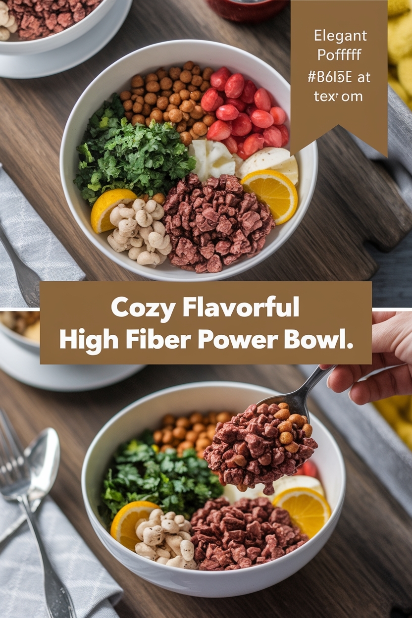 flavorful high fiber power bowl - Extra Photo