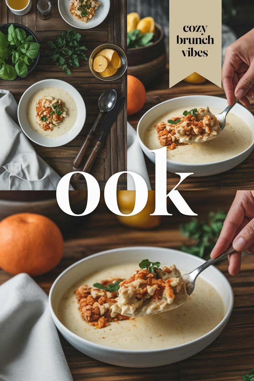 creamy white lasagna soup - Extra Photo