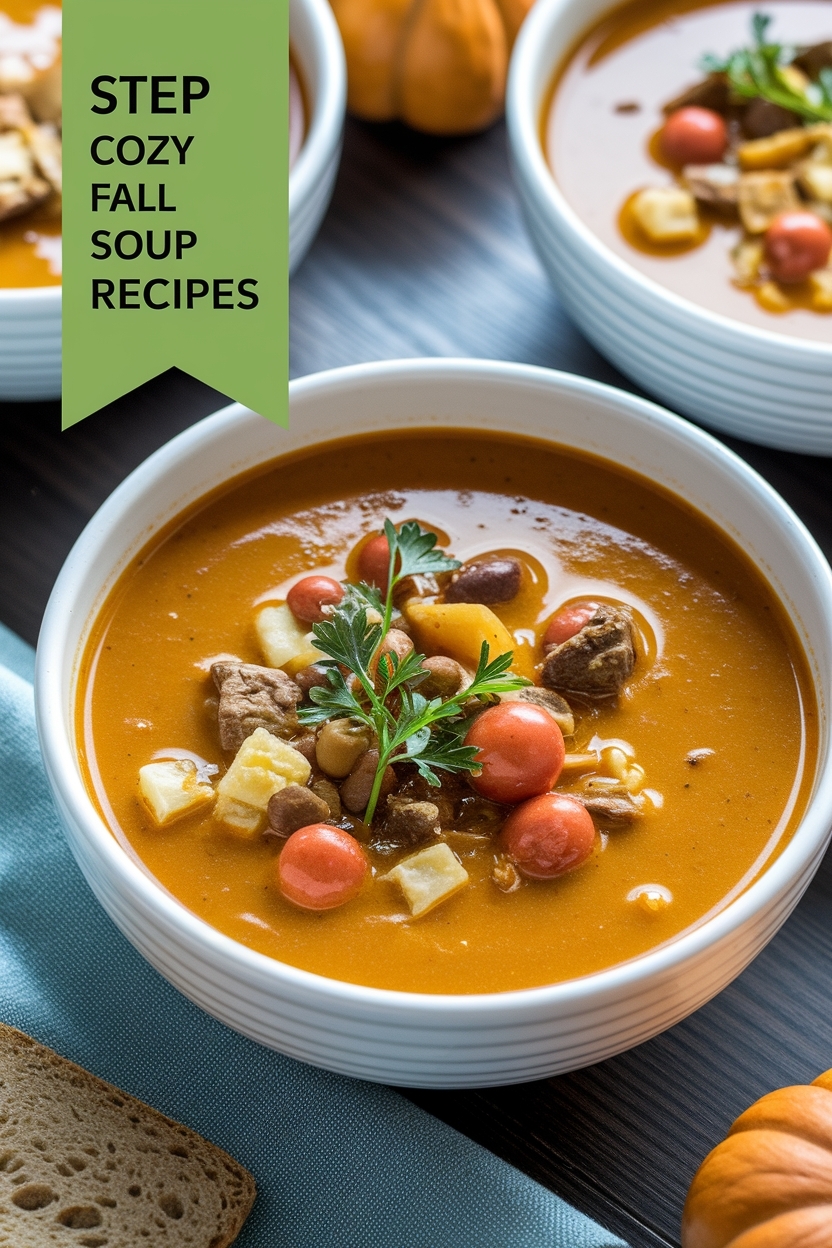 cozy fall soup recipes