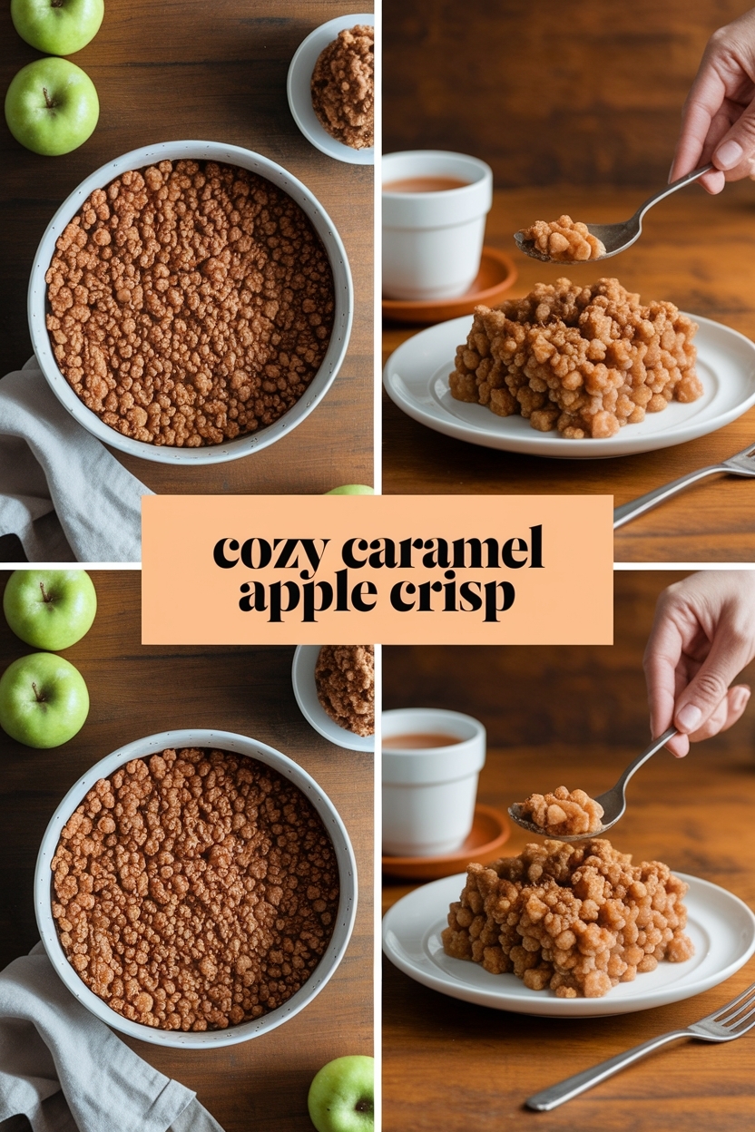 caramel apple crisp - Extra Photo