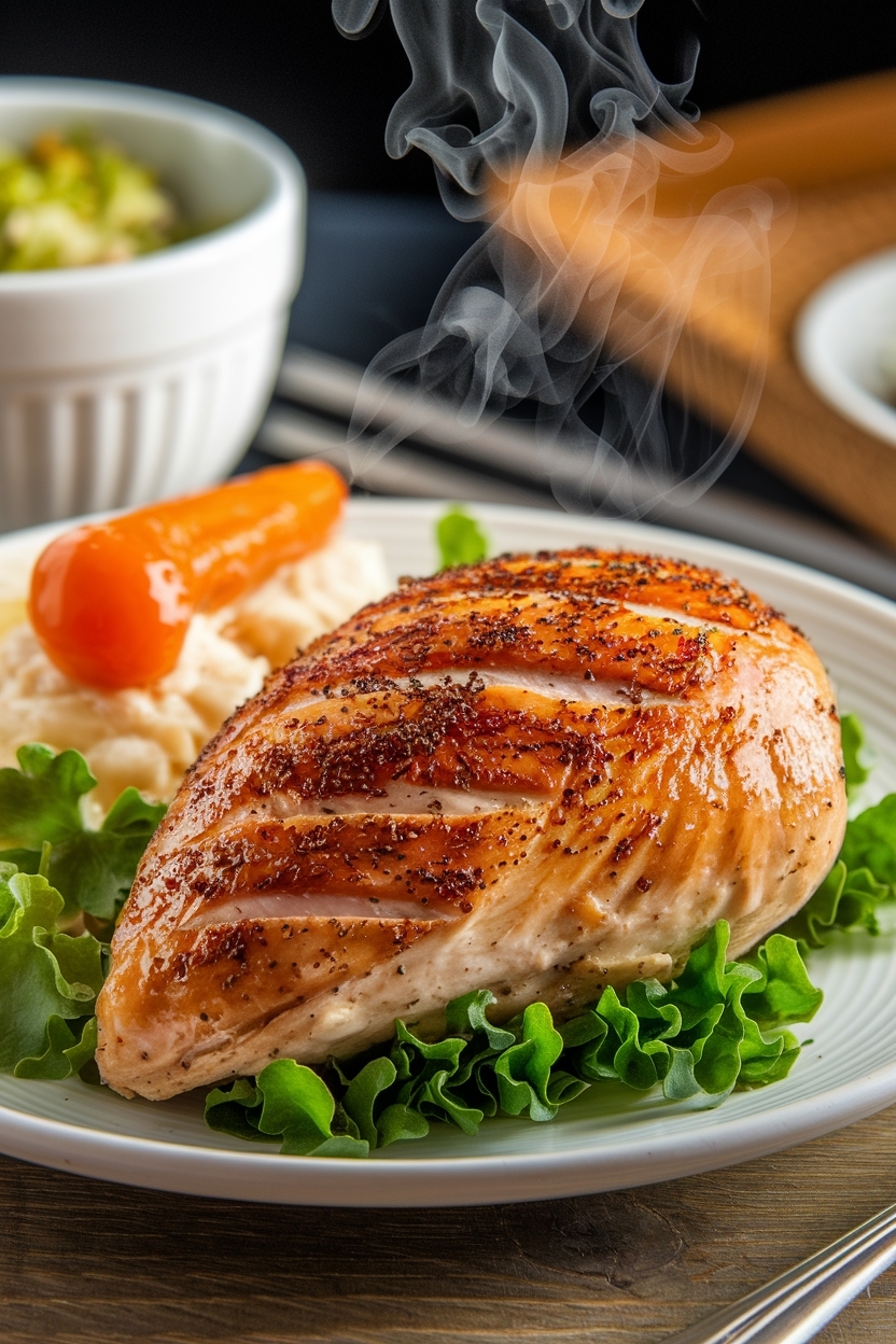 juicy baked chicken breast