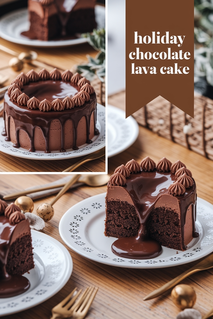 chocolate lava cake - Extra Photo