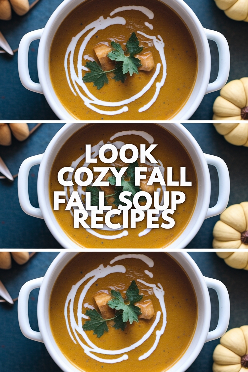 cozy fall soup recipes