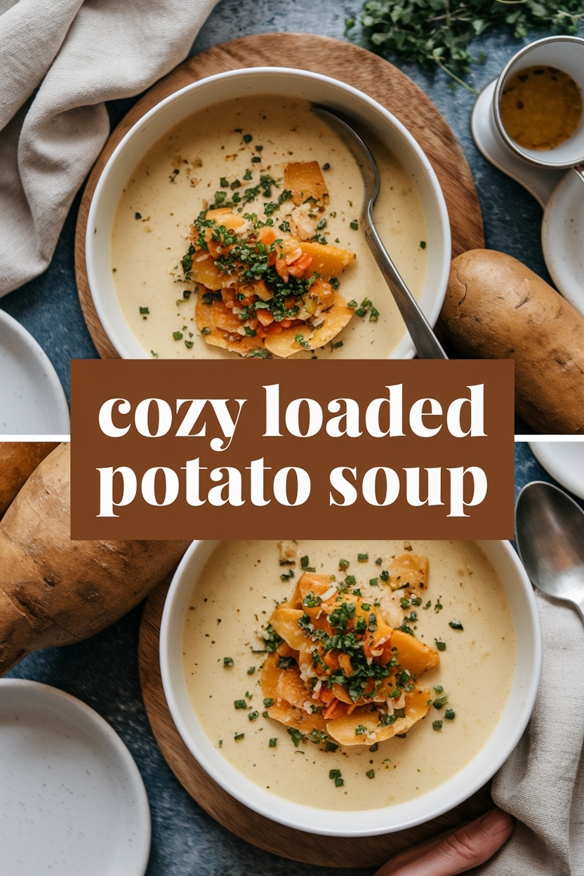loaded potato soup - Extra Photo