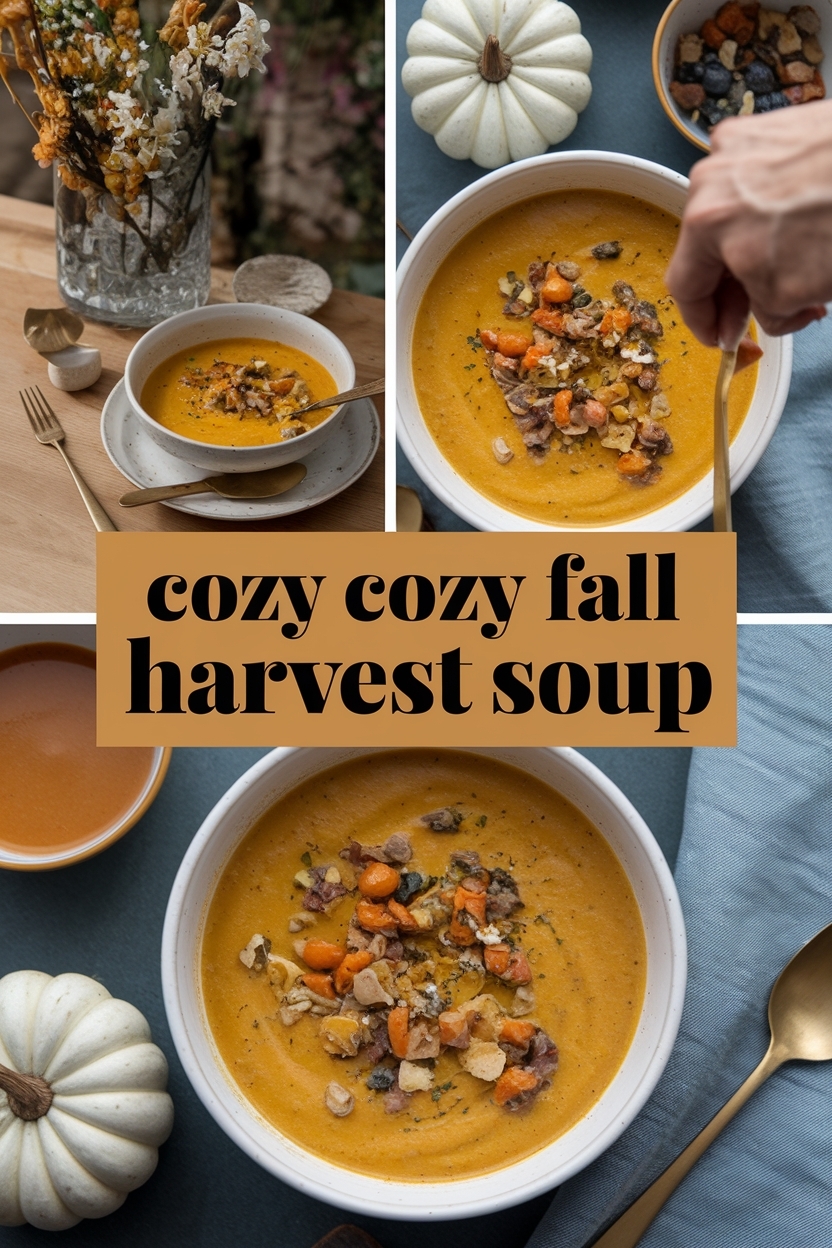 cozy fall harvest soup - Extra Photo