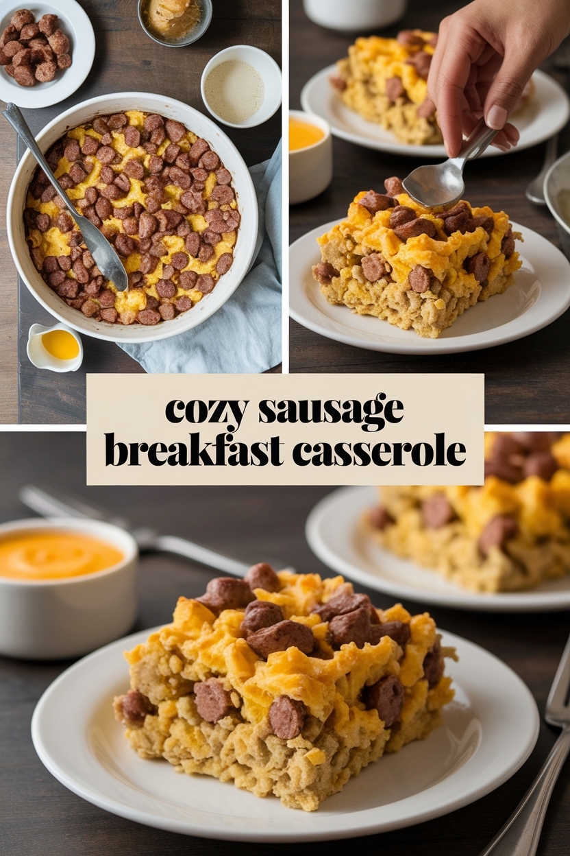 sausage breakfast casserole - Extra Photo