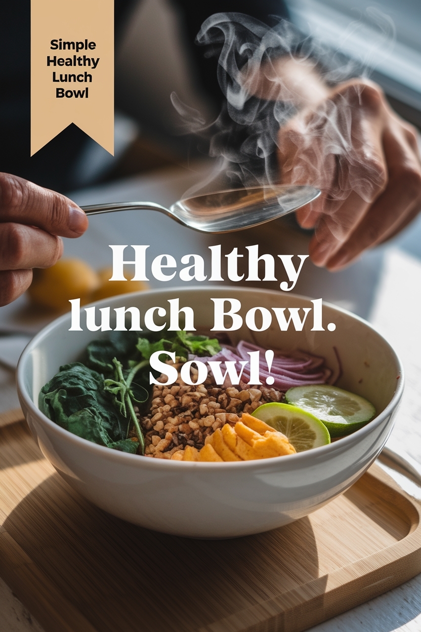 healthy lunch bowl - Extra Photo