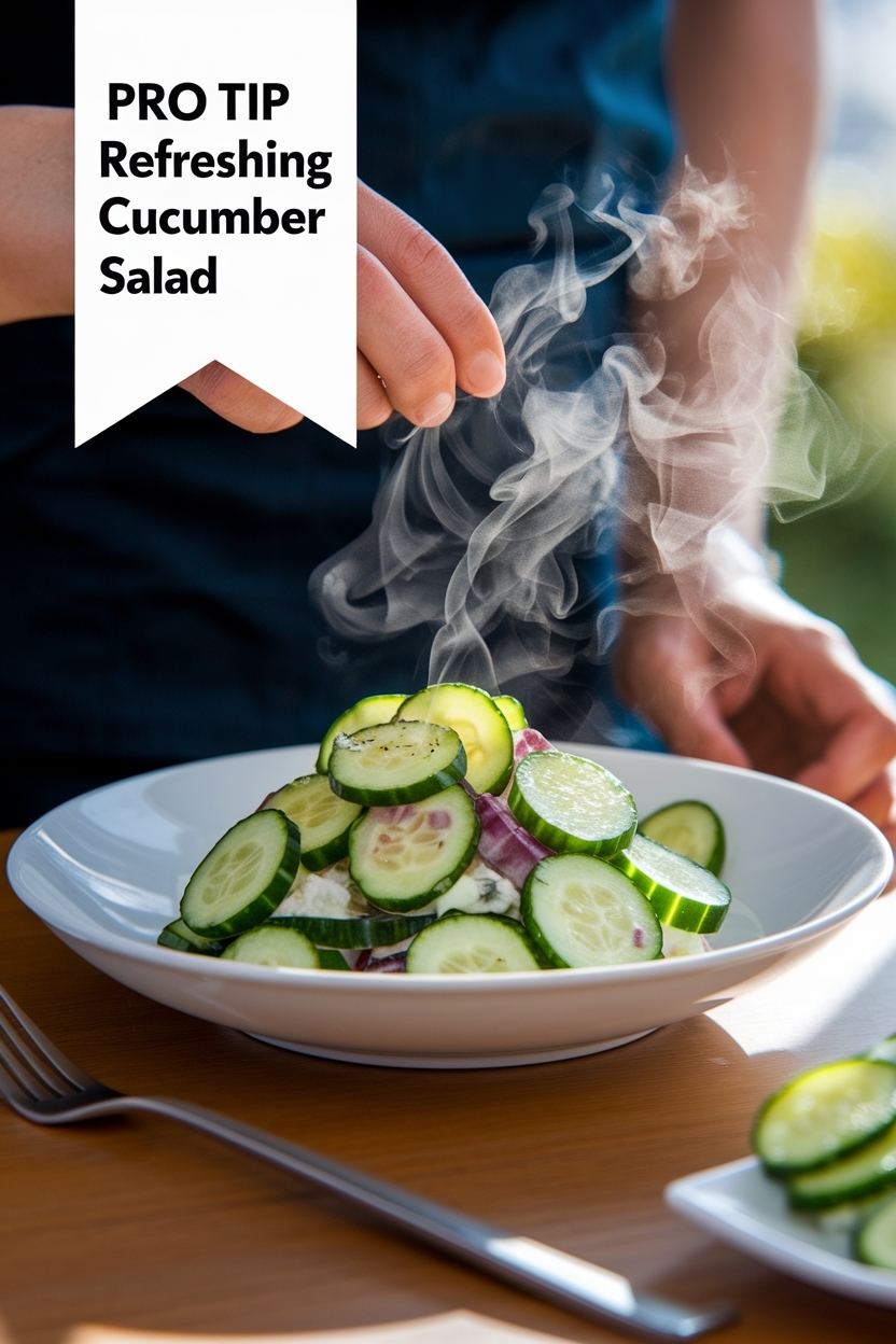 refreshing cucumber salad