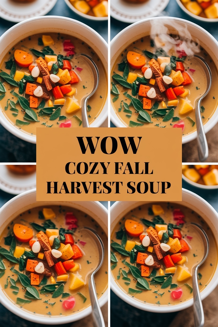 cozy fall harvest soup