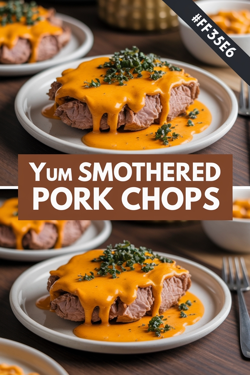 smothered pork chops - Extra Photo