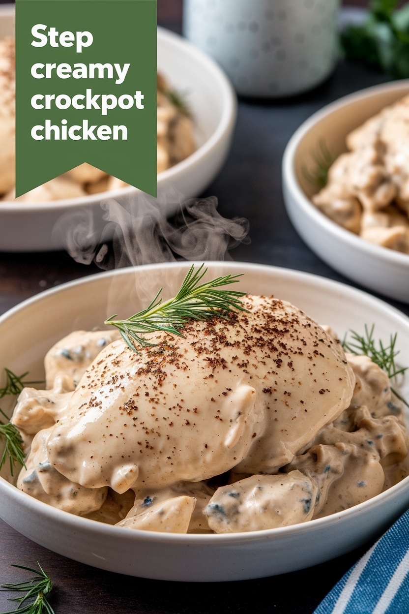 creamy crockpot chicken