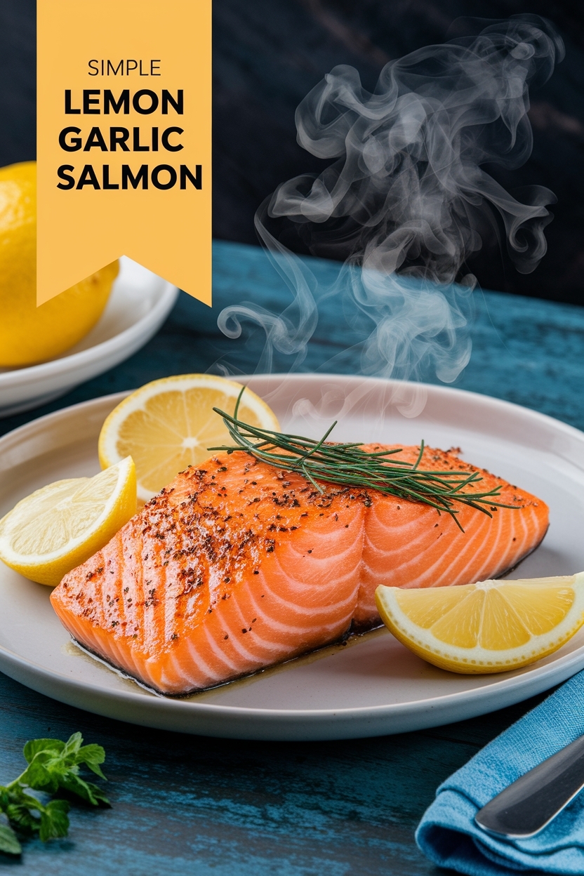 lemon garlic salmon