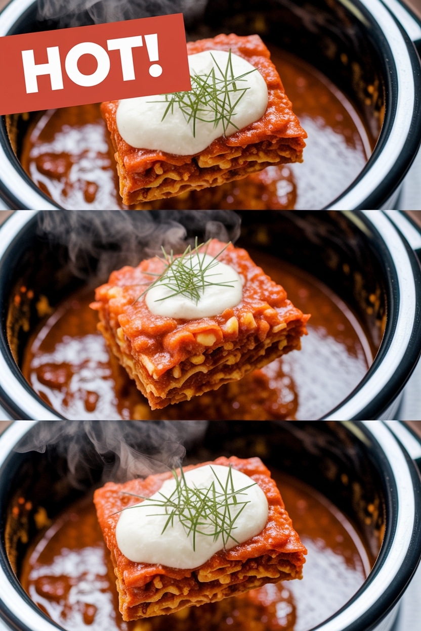 crockpot lasagna soup
