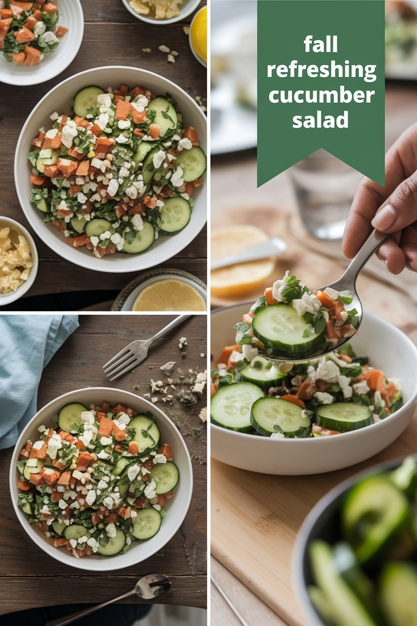 refreshing cucumber salad - Extra Photo