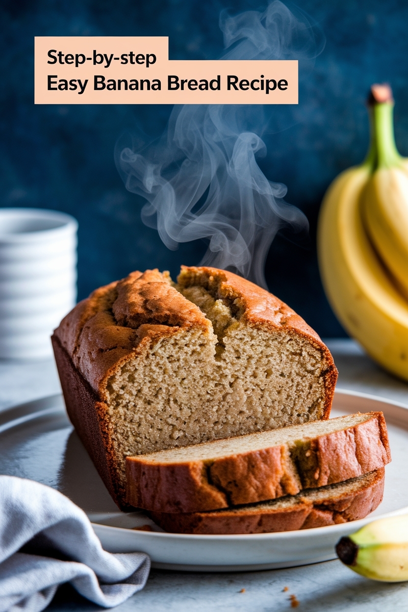easy banana bread recipe - Extra Photo