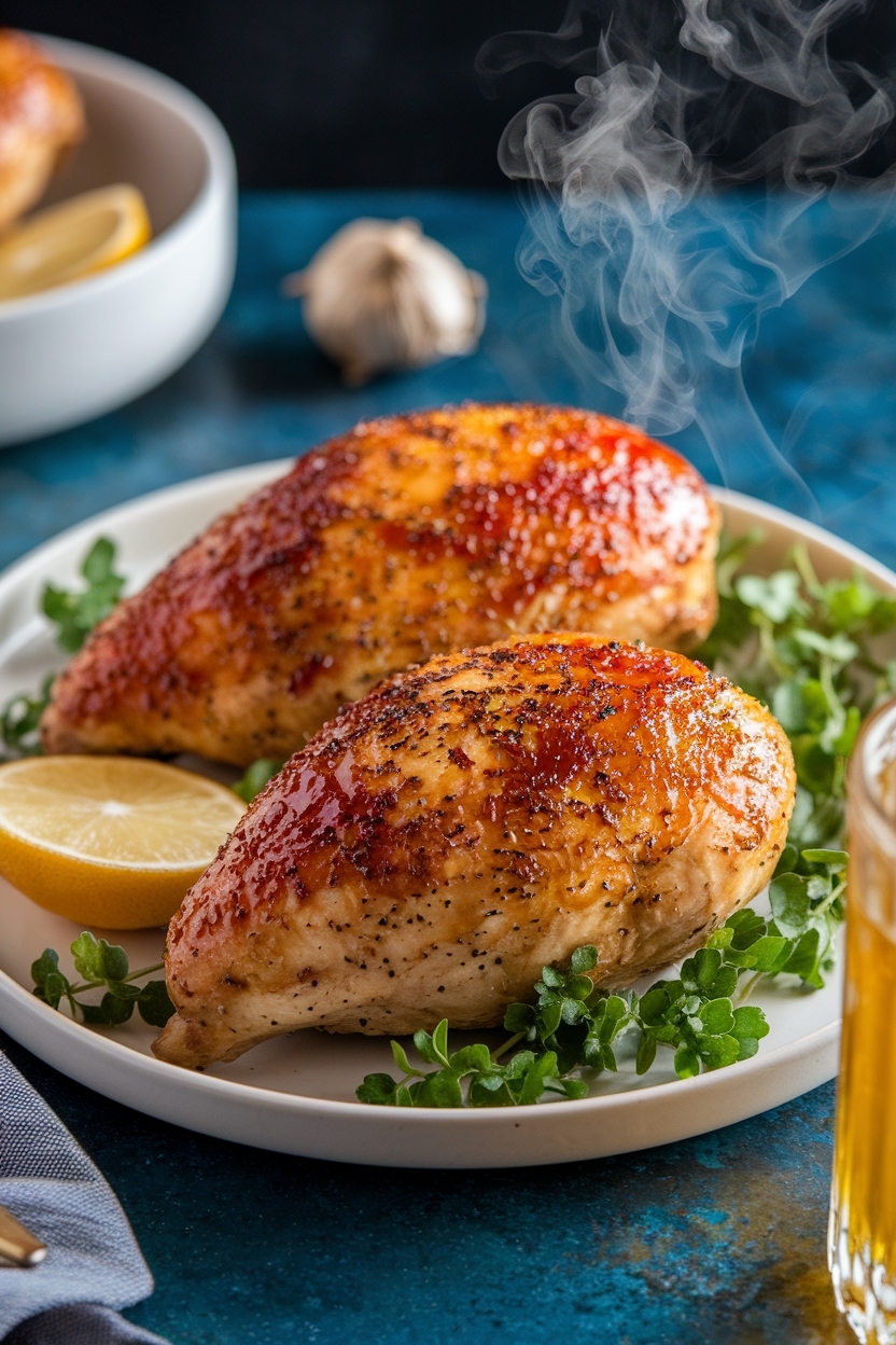 baked honey garlic chicken