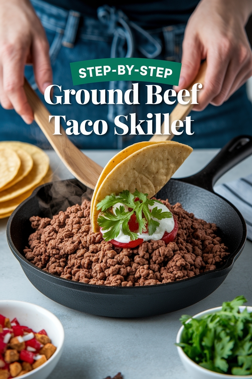 ground beef taco skillet