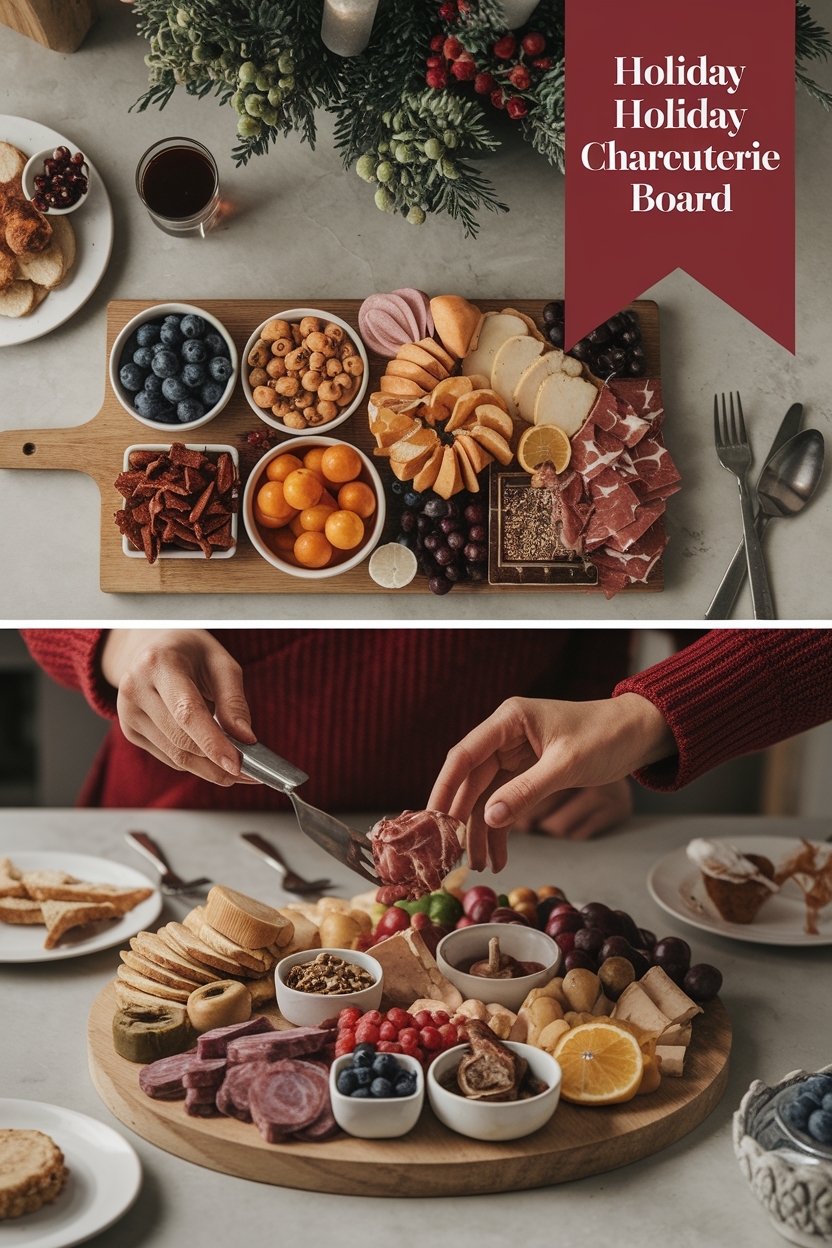 holiday charcuterie board