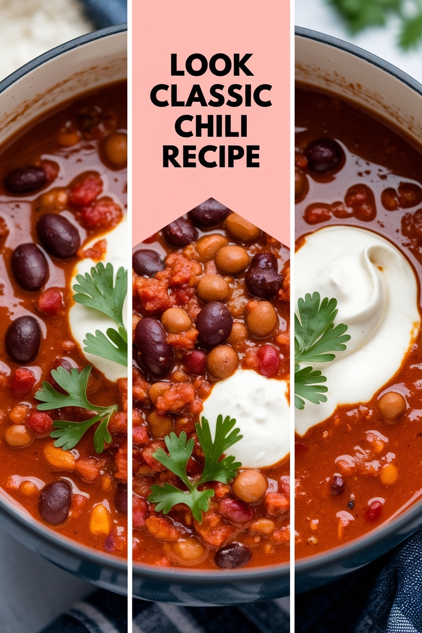 classic chili recipe