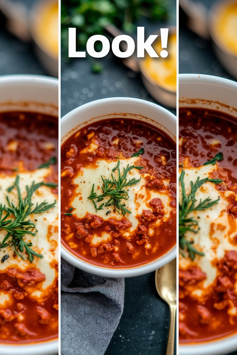 hearty italian lasagna soup