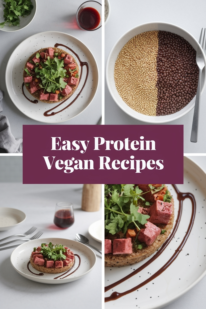 protein vegan recipes
