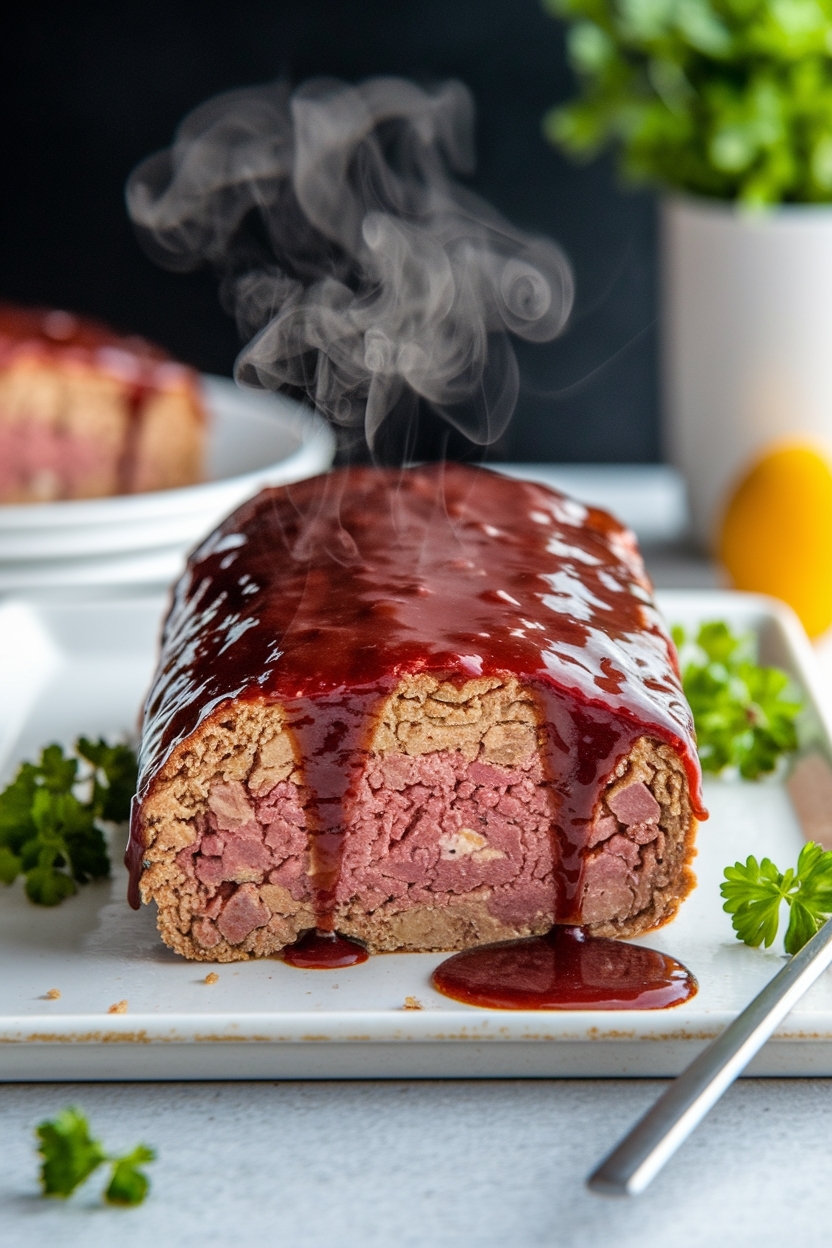 classic meatloaf with glaze