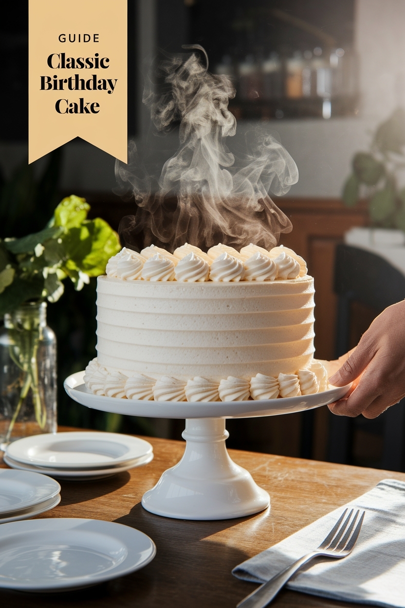 classic birthday cake