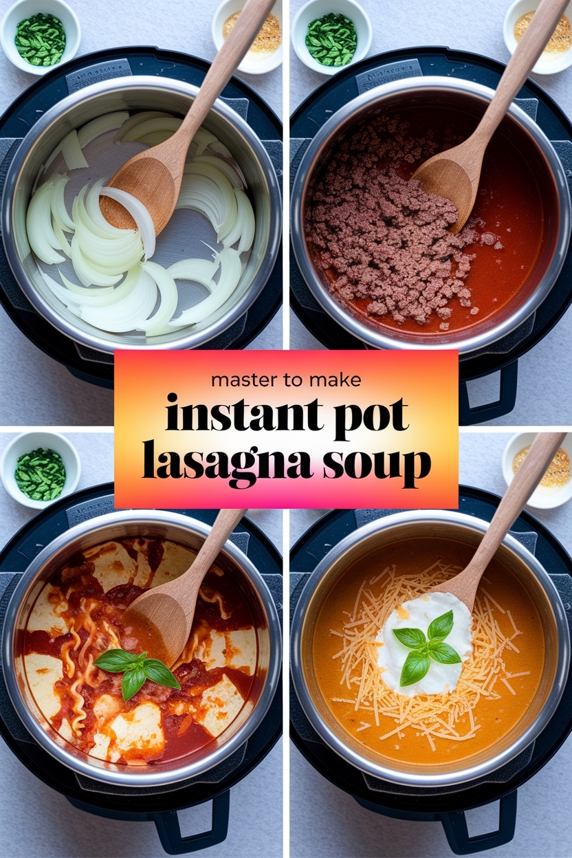 instant pot lasagna soup