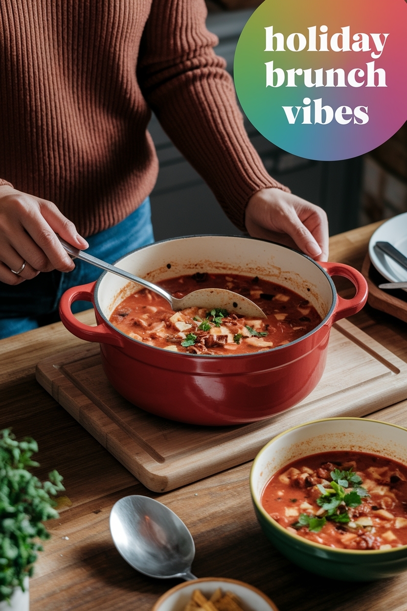 one pot lasagna soup