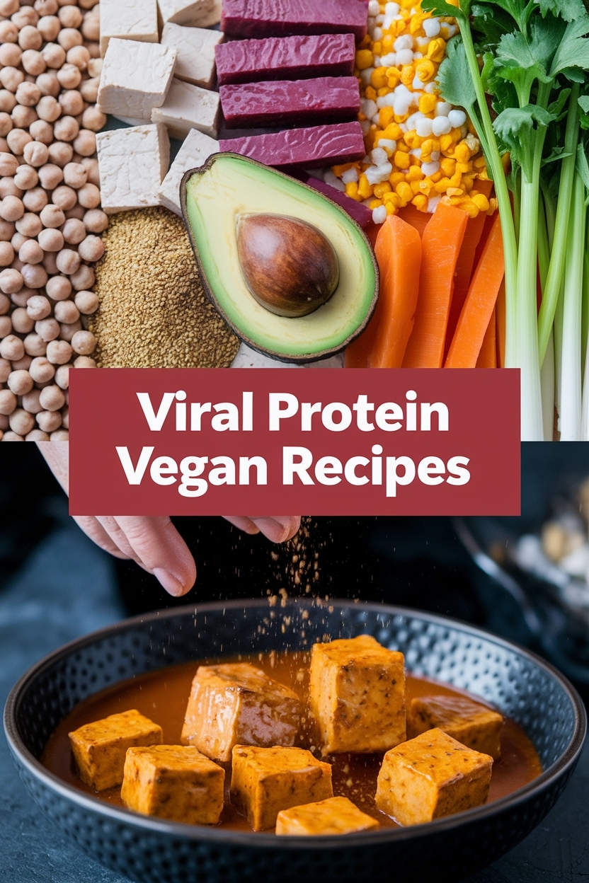 protein vegan recipes