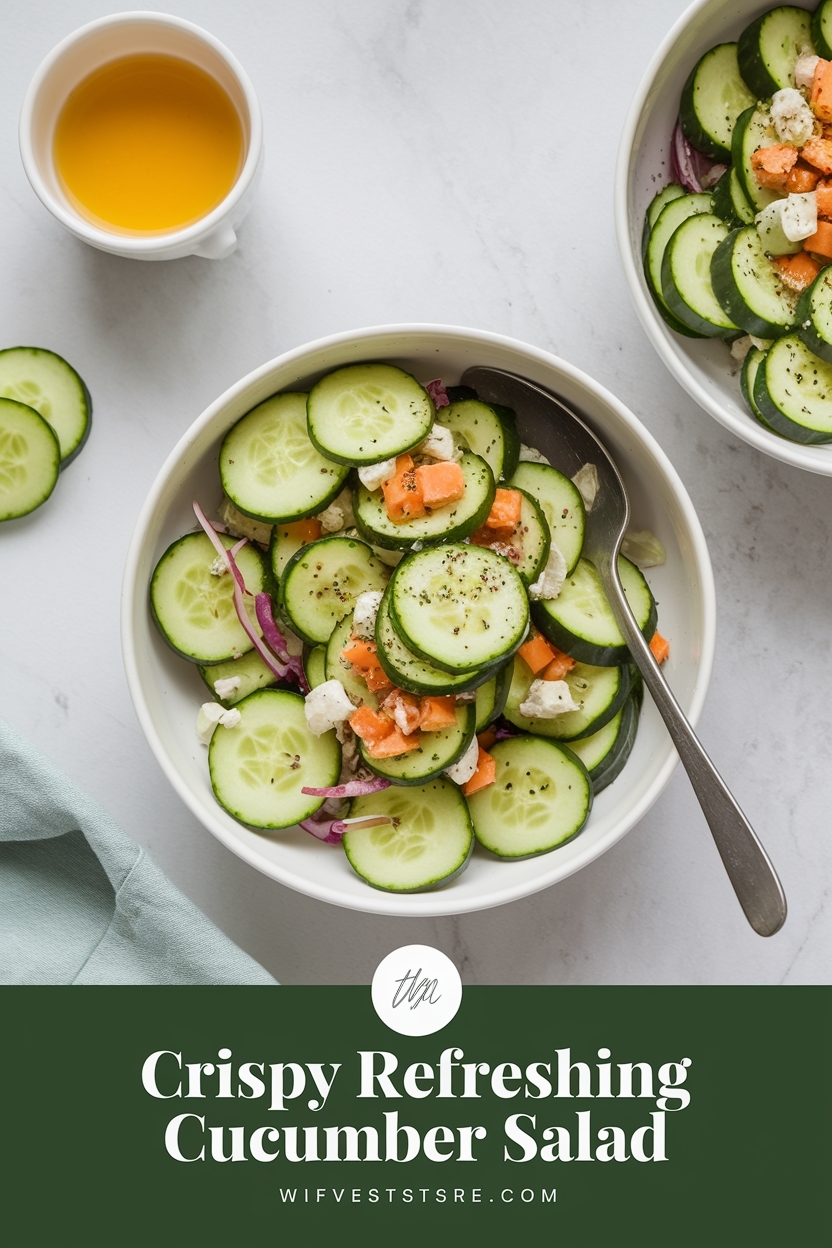 refreshing cucumber salad