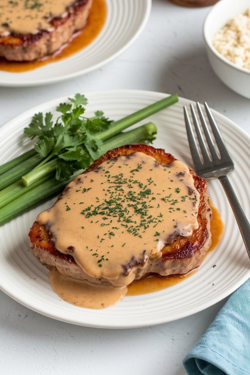 smothered pork chops